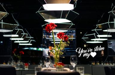 Romantisches Dinner bei Kerzenlicht im Herzen von München