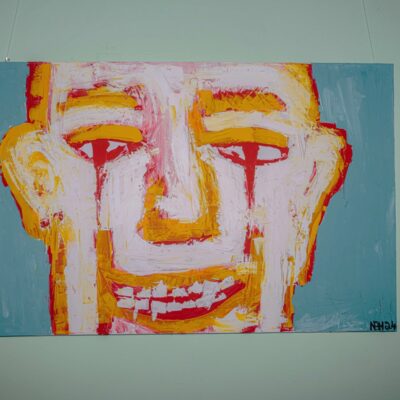 “A nice beach” 115 cm × 75 cm Noah-Baptiste Hammer